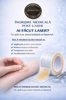 ROLĂ HIDROCOLOID MEDICAL – 1 METRU